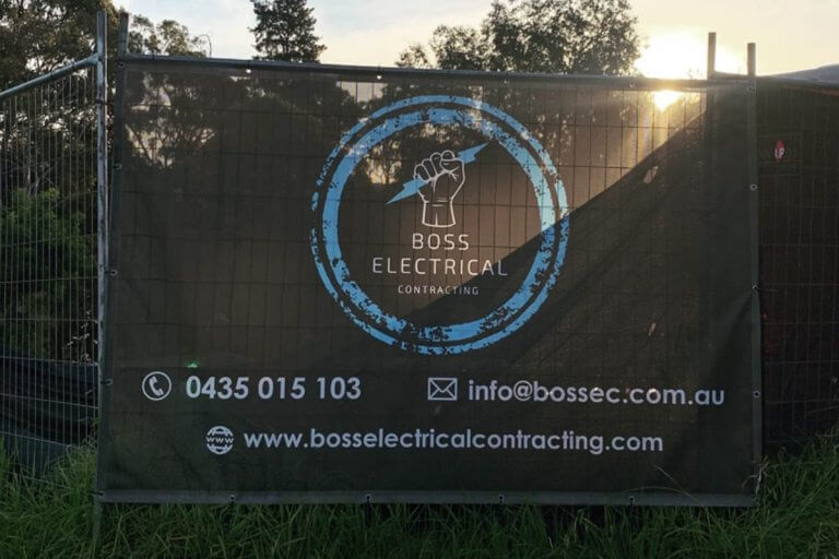 Boss Electrical Looking Good Shadecloth For Sale